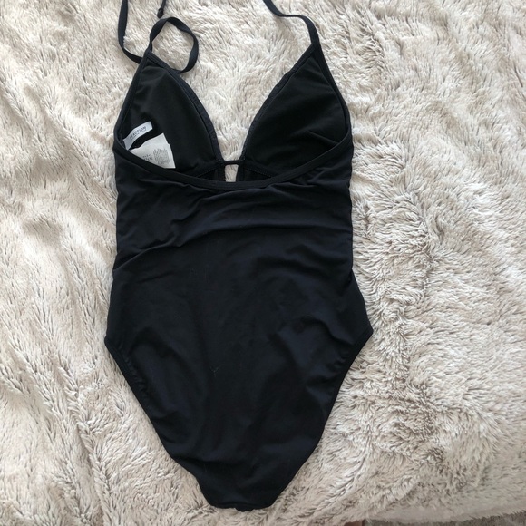 Kenneth Cole Embroidered One Piece Swimsuit - Picture 2 of 2
